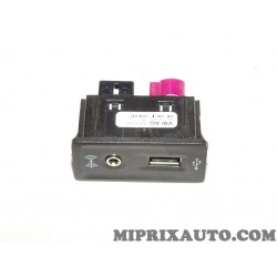 Prise USB son tableau de bord Volkswagen Audi Skoda Seat original OEM 5G0035222F