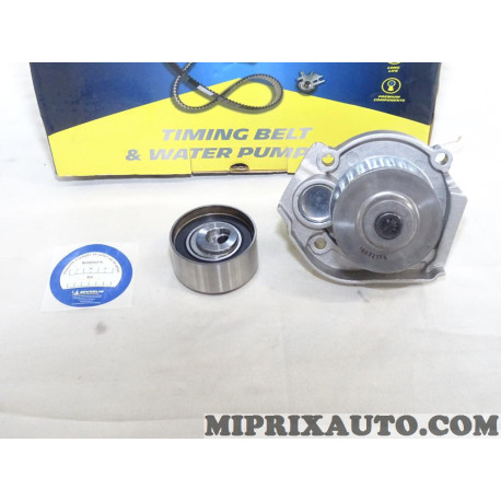 Galet tendeur + pompe à eau (courroie non incluse) Michelin Fiat Lancia Alfa Romeo original OEM&nbsp;SMAWK0032-1 