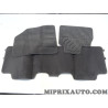 Jeu 3 tapis de sol sur mesure avant + arriere Renault Dacia original OEM 749027053R pour renault espace 5 V partir de 2015