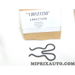Agrafe attache fixation soupape filtre à carburant Volkswagen Audi Skoda Seat original OEM&nbsp;1J0127250 