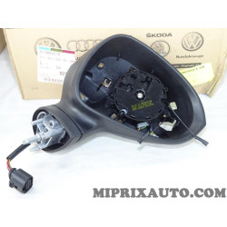 Corps nu retroviseur electrique avant droit Volkswagen Audi Skoda Seat original OEM&nbsp;1P1857508M9B9 pour seat leon de 2006 à 2013 