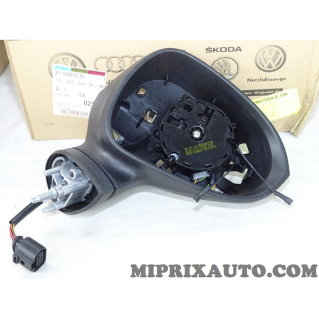 Corps nu retroviseur electrique avant droit Volkswagen Audi Skoda Seat original OEM&nbsp;1P1857508M9B9 pour seat leon de 2006 à 2013 