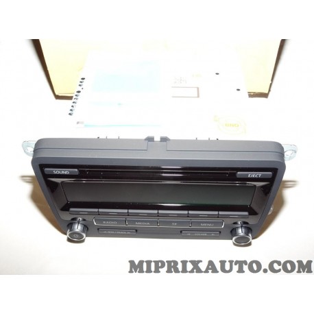Poste radio autoradio RCD 310 RCD310 Volkswagen Audi Skoda Seat original OEM 1K0057187NX pour volkswagen amarok beetle caddy CC 