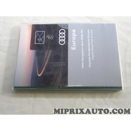 Document activation GPS navigateur MMI navigation plus europa Volkswagen Audi Skoda Seat original OEM&nbsp;83A060885AK2DE pour audi A