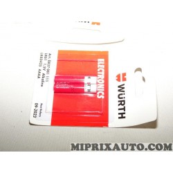 Blister 2 piles electronics LR61 1.5V AAAA alkaline Wurth Volkswagen Audi Skoda Seat original OEM 0827081111