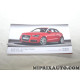 Manuel documentation notice utilisation simplifiée Volkswagen Audi Skoda Seat original OEM&nbsp;1225628X040 pour audi A1 