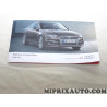 Manuel documentation notice utilisation simplifiée Volkswagen Audi Skoda Seat original OEM 8W0012740KB pour audi A4