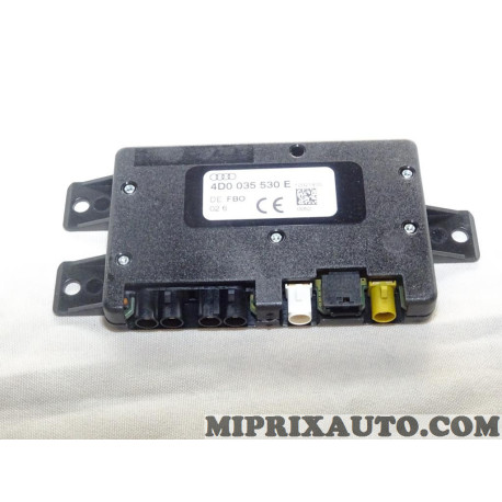 Boitier centrale amplificateur antenne Volkswagen Audi Skoda Seat original OEM&nbsp;4D035530E pour audi A2 de 2000 à 2005 A3 de 2001 