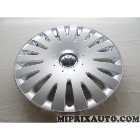 Enjoliveur de roue cache jante Volkswagen Audi Skoda Seat original OEM&nbsp;3C0601147DSMC 
