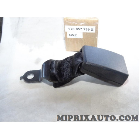 Bloc attache ceinture de sécurité Volkswagen Audi Skoda Seat original OEM&nbsp;1T0857739EQVZ 