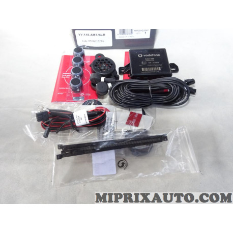 Kit radar de recul aide au stationnement Vodafone Volkswagen Audi Skoda Seat original OEM&nbsp;YY-118-AM3-94-R R394 