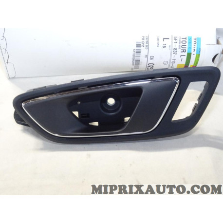 Poignée de porte Volkswagen Audi Skoda Seat original OEM&nbsp;5F1837113A2ZZ 