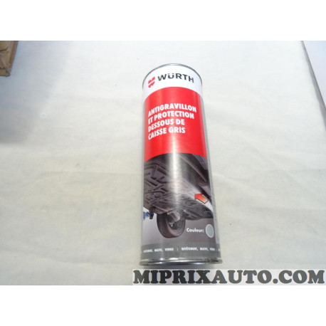 Bidon tube antigravillon protection dessous de caisse gris DLU11/2021 Wurth Volkswagen Audi Skoda Seat original OEM&nbsp;0892075300 
