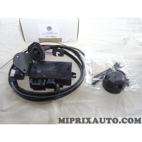 Faisceau attelage multiplexé 13 poles avec boitier 5Q0907383L Volkswagen Audi Skoda Seat original OEM&nbsp;5G0055202B pour volkswagen