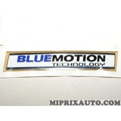Logo monogramme badge ecusson motif bluemotion technology Volkswagen Audi Skoda Seat original OEM 5G0853675APCWB