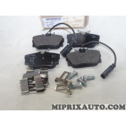 Jeu 4 plaquettes de frein Volkswagen Audi Skoda Seat original OEM&nbsp;7M3698451F 