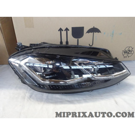 Phare projecteur avant droit LED Volkswagen Audi Skoda Seat original OEM&nbsp;5G2941114 pour volkswagen golf de 2017 à 2018 