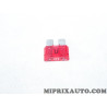 Fusible rouge 10A Citroen Peugeot original OEM 650430 6504.30