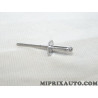 Rivet pop fixation revetement parechocs Renault Dacia original OEM 7703072419