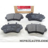 Jeu 4 plaquettes de frein Motrio Renault Dacia original OEM 8660004600 pour renault master 2 II opel movano A nissan interstar