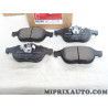 Jeu 4 plaquettes de frein Motrio Renault Dacia original OEM 8660004734 pour renault scenic 2 II grand scenic 2 II
