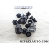Pack agrafes attache fixation Renault Dacia original OEM 651009384R