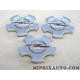 Lot 3 bouchons centre de roue jante alliage Opel Chevrolet original OEM 90468692