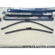Jeu 2 balais essuie glace souple 700mm + 550mm Opel Chevrolet original OEM 95516016 1272114