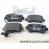 Jeu 4 plaquettes de frein Opel Chevrolet original OEM 95528496
