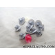 Pack 12 agrafes attache fixation revetement Opel Chevrolet original OEM 93160023 4409693