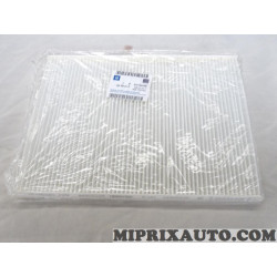 Filtre habitacle interieur Opel Chevrolet original OEM 93182438 6808613 