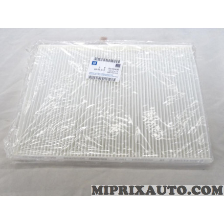 Filtre habitacle interieur Opel Chevrolet original OEM 93182438 6808613 