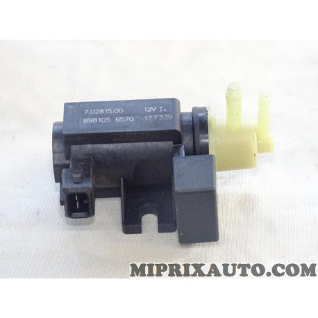 Soupape capteur pression de turbo Opel Chevrolet original OEM 98105657 