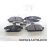 Jeu 4 plaquettes de frein Opel Chevrolet original OEM 95516196