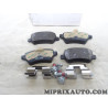 Jeu 4 plaquettes de frein Opel Chevrolet original OEM 93188727 1605122