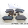 Jeu 4 plaquettes de frein Opel Chevrolet original OEM 39021482