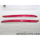Jeu 2 baguettes moulure rouge calandre grille de radiateur Opel Chevrolet original OEM 98356764PQ