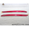 Jeu 2 baguettes moulure rouge calandre grille de radiateur Opel Chevrolet original OEM 98356764PQ