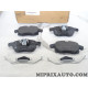 Jeu 4 plaquettes de frein Opel Chevrolet original OEM 93166798 1605139 