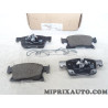 Jeu 4 plaquettes de frein Opel Chevrolet original OEM 13478301 050172