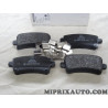 Jeu 4 plaquettes de frein Opel Chevrolet original OEM 95515497
