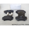 Jeu 4 plaquettes de frein Opel Chevrolet original OEM 95520061