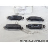 Jeu 4 plaquettes de frein Opel Chevrolet original OEM 9214835 4706835