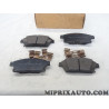 Jeu 4 plaquettes de frein Opel Chevrolet original OEM 22799077 1605135