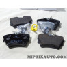 Jeu 4 plaquettes de frein arriere Opel Chevrolet original OEM 95528432