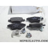 Jeu 4 plaquettes de frein Opel Chevrolet original OEM 9195147 1605037