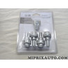 Kit 4 boulons de roue antivol fixation jante Opel Chevrolet original OEM 39099170
