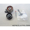 Jeu 2 galets tendeur + enrouleur courroie de distribution (non incluse) Opel Chevrolet original OEM 93188137