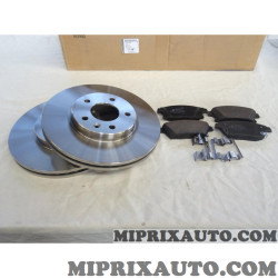 Pack Jeu 2 disques 300mm ventilé + 4 plaquettes de frein 95516193 Opel Chevrolet original OEM 95516916 pour opel zafira C astra 