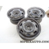 Lot 3 jantes acier tole 6x14 ET43 14" 14 pouces OCCASION Volkswagen Audi Skoda Seat original OEM 1H0601027A